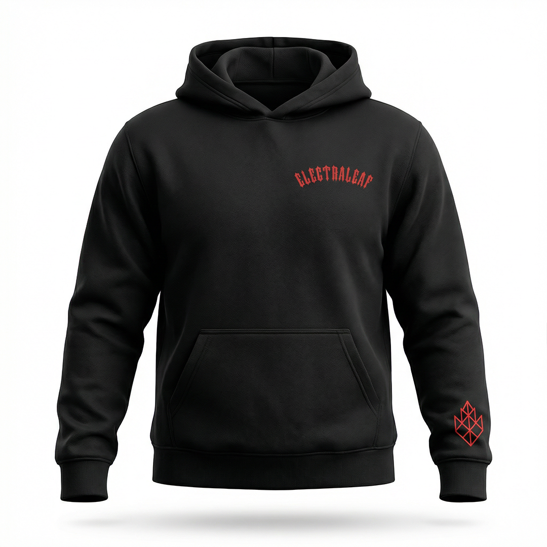 Electraleaf Red Lettering hoodie